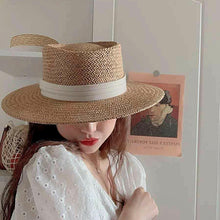 Load image into Gallery viewer, Women & Men Panama Straw Hats