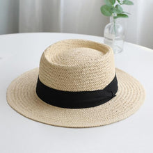 Load image into Gallery viewer, Women & Men Panama Straw Hats