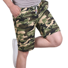 Load image into Gallery viewer, Men's Cotton Camouflage Beach Shorts