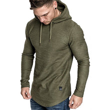 Load image into Gallery viewer, Men&#39;s Brand Solid Color Sweatshirt
