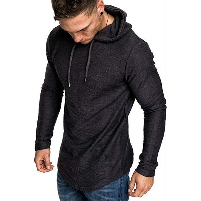 Men's Brand Solid Color Sweatshirt