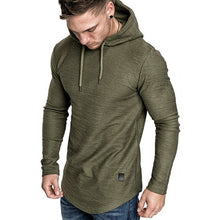 Load image into Gallery viewer, Men&#39;s Brand Solid Color Sweatshirt
