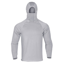 Load image into Gallery viewer, Men Fishing Sun Protection Long Sleeve Shirt Anti-UV  Quick Dry Hooded Shirt
